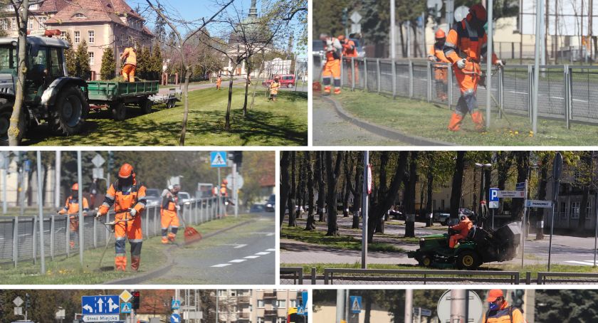 Powiat zabrał się za koszenie traw