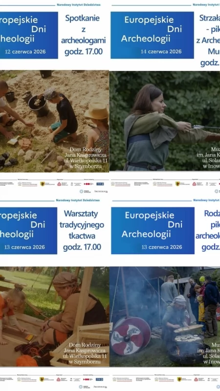Europejskie Dni Archeologii w Muzeum im. Jana Kasprowicza