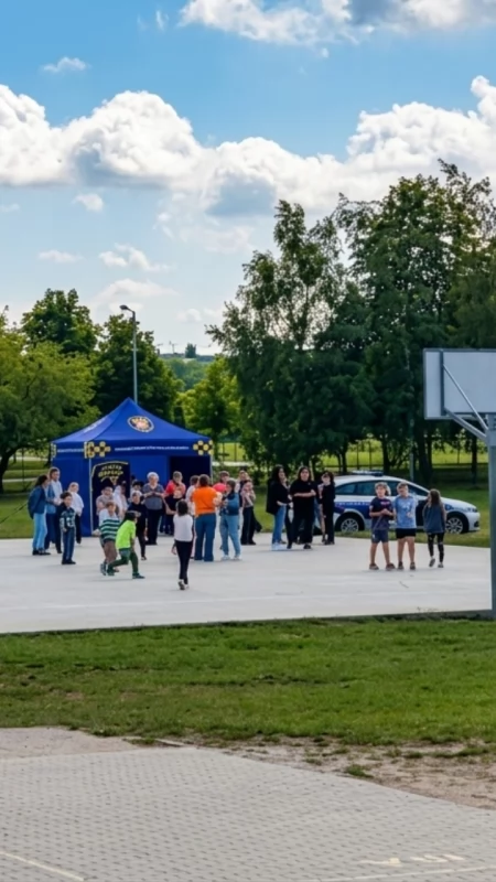 W SP5 odbył się festyn Bezpieczne wakacje