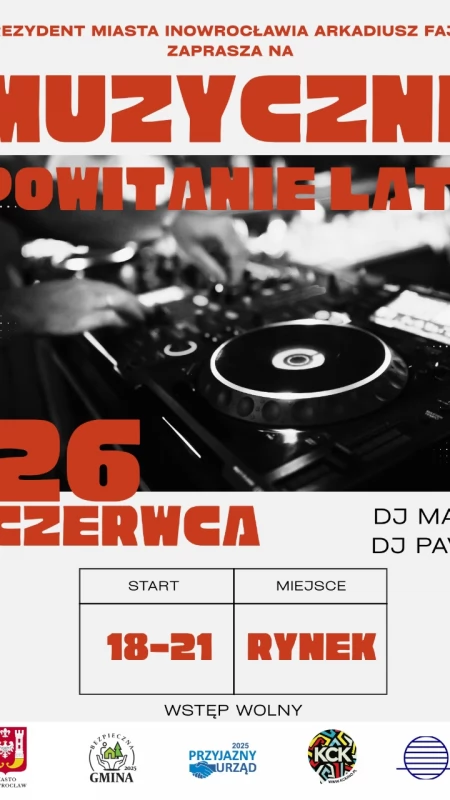 Muzycznie powitamy lato w Inowrocławiu