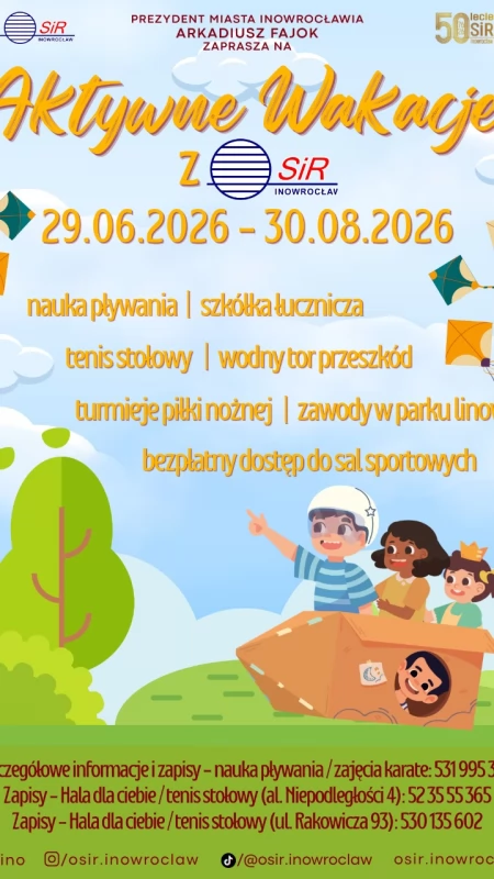 Aktywne Wakacje z OSiR dają energię na cały rok!