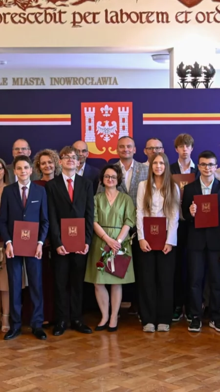 Laureaci konkursów wojewódzkich w ratuszu