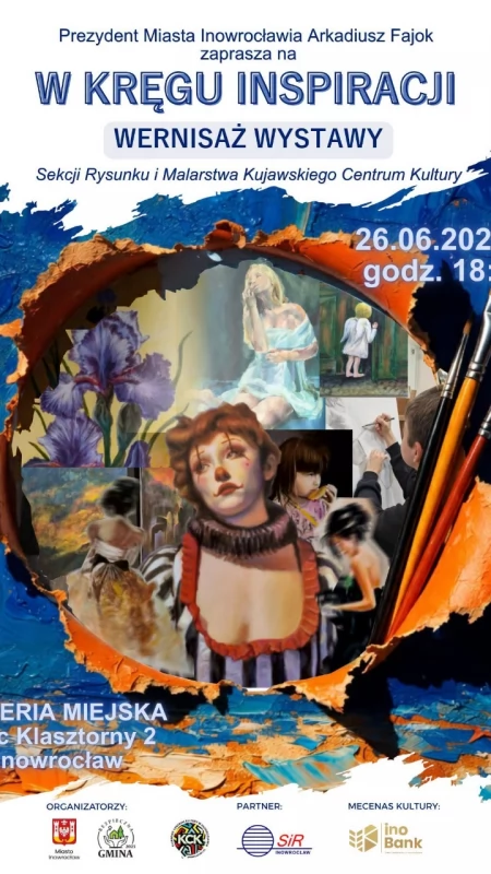 W KRĘGU INSPIRACJI – niezwykły wernisaż w Galerii Miejskiej! 