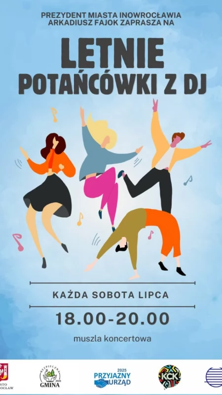 Roztańczone lipcowe soboty w Inowrocławiu! Zapraszamy na potańcówki w Solankach