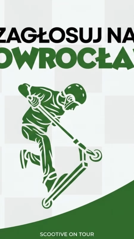 Scootive on Tour 2026 nadchodzi!  Czy odwiedzi również Inowrocław? To zależy od Was!