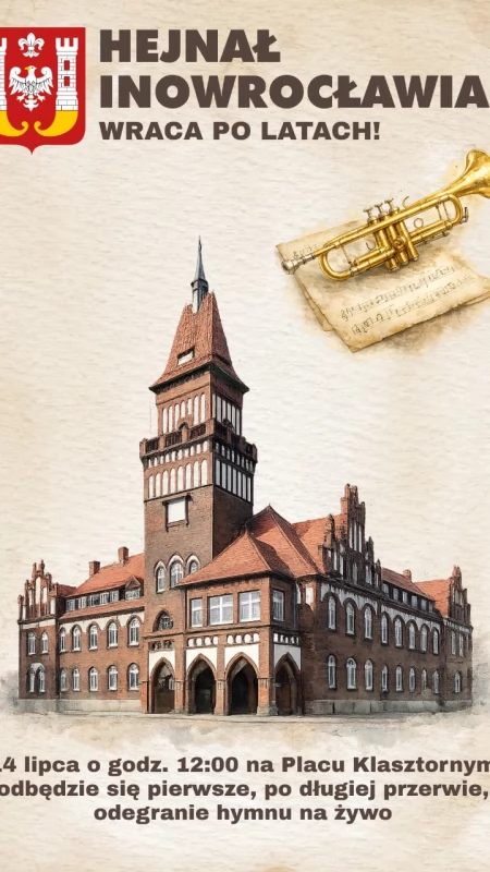 Po latach znów zabrzmi hejnał Inowrocławia