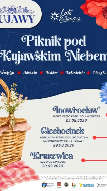 Odkryj Kujawy! Nadchodzi cykl Piknik pod Kujawskim Niebem