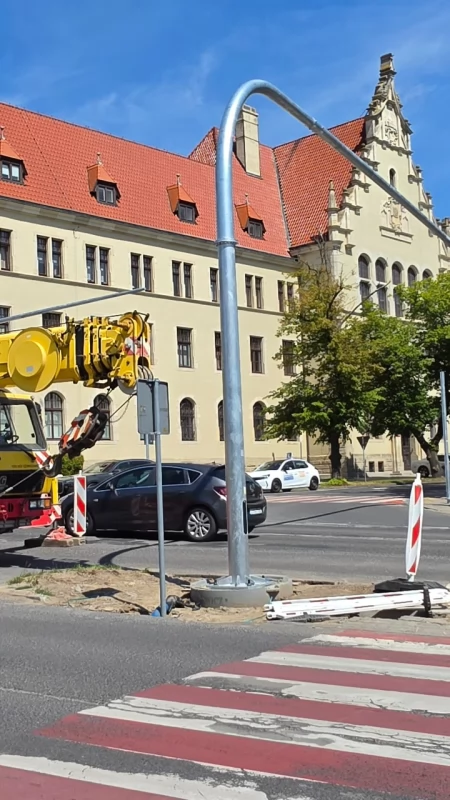 Trwa remont świateł centrum miasta
