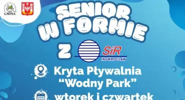 Senior w formie – nowe zajęcia w inowrocławskiej pływalni