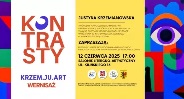 Wernisaż wystawy Kontrasty Justyny Krzemianowskiej