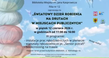 Będą dziergać w plenerze