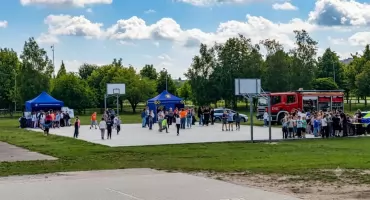W SP5 odbył się festyn Bezpieczne wakacje