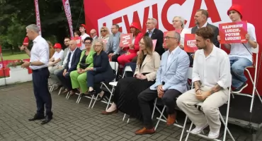 Politycy Lewicy z wizytą w Inowrocławiu