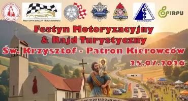 Turystyczny Rajd Samochodowy Św. Krzysztof – Patron Kierowców połączony z festynem motoryzacyjnym